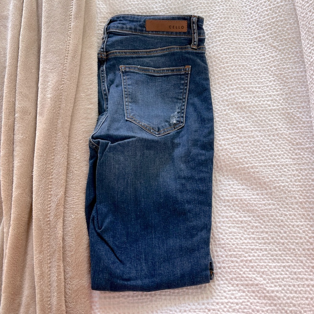 Cello Ankle Cropped Jeans